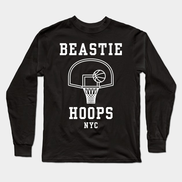 Beastie Hoops NYC Long Sleeve T-Shirt by capognad